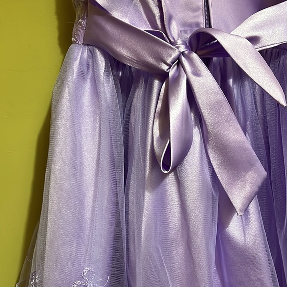 ROY FASHION Lilac Formal Toddler Dress - Size 3T - Picture 8 of 11